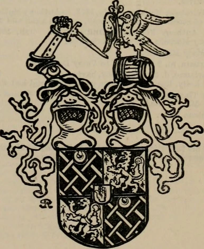 An illustration from The peerage, baronetage, and knightage of the British Empire : for 1882, 1883, leaf 76