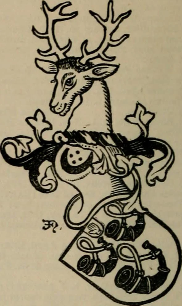 An illustration from The peerage, baronetage, and knightage of the British Empire : for 1882, 1883, leaf 77