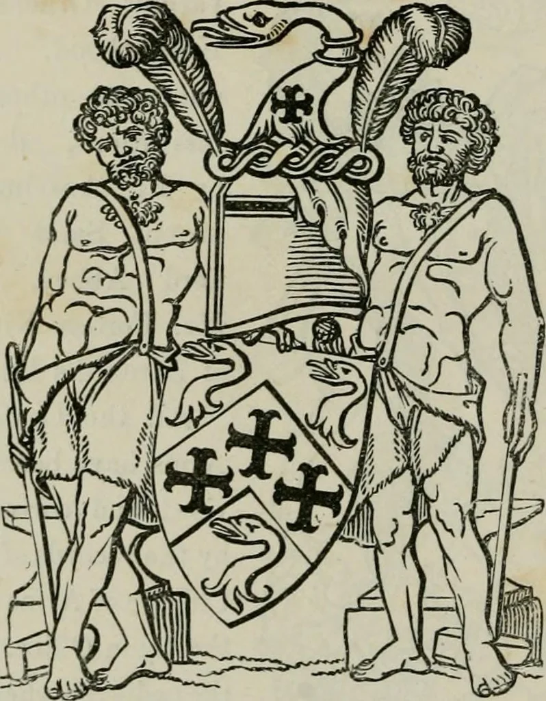 An illustration from The peerage, baronetage, and knightage of the British Empire : for 1882, 1883, leaf 807