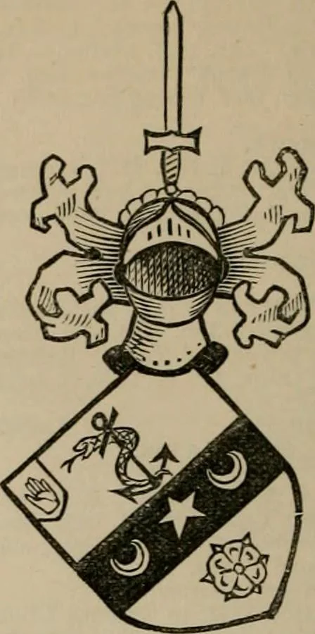 An illustration from The peerage, baronetage, and knightage of the British Empire : for 1882, 1883, leaf 85
