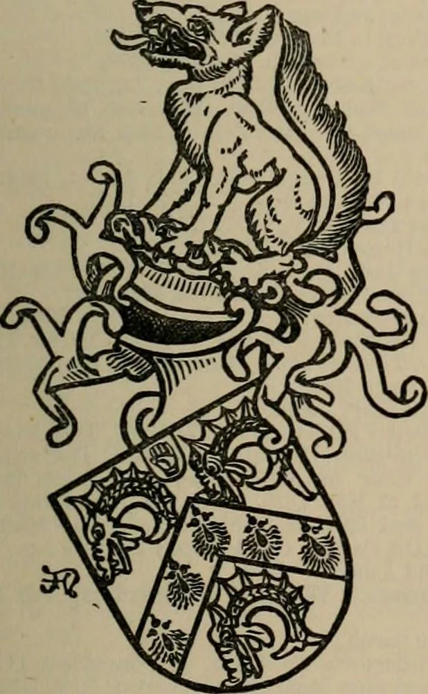 An illustration from The peerage, baronetage, and knightage of the British Empire : for 1882, 1883, leaf 86