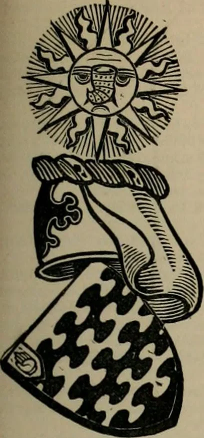 An illustration from The peerage, baronetage, and knightage of the British Empire : for 1882, 1883, leaf 88