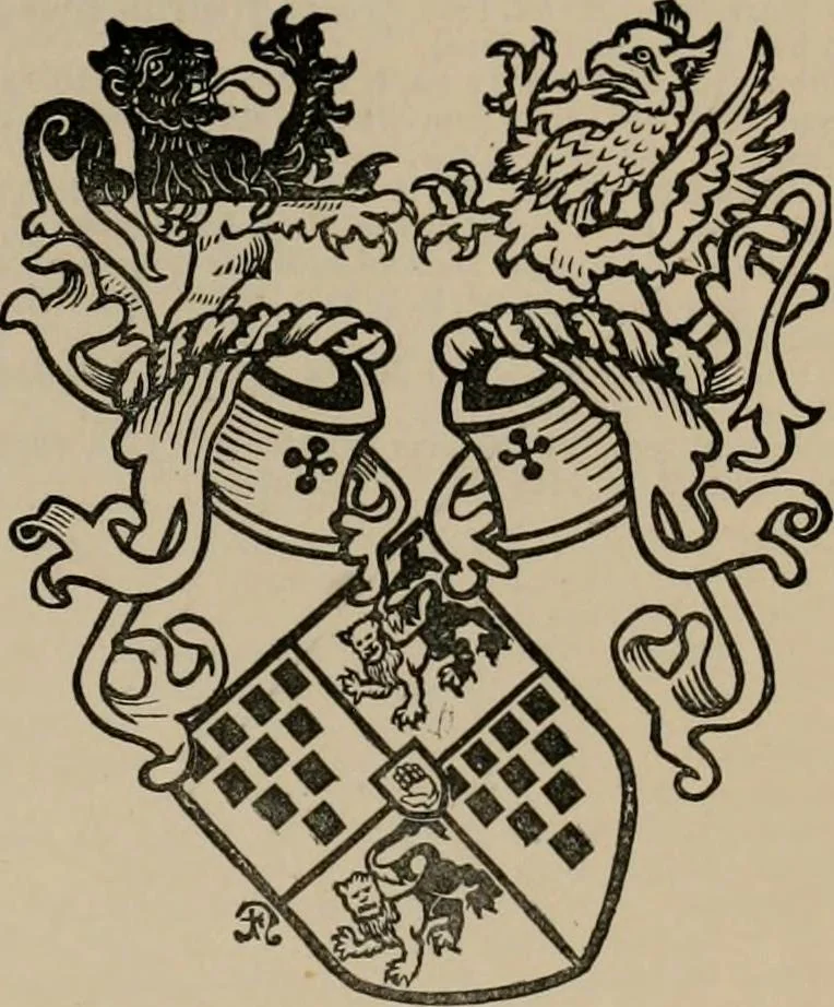 An illustration from The peerage, baronetage, and knightage of the British Empire : for 1882, 1883, leaf 88