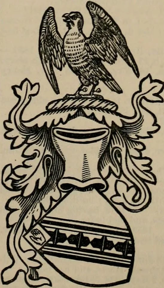 An illustration from The peerage, baronetage, and knightage of the British Empire : for 1882, 1883, leaf 98