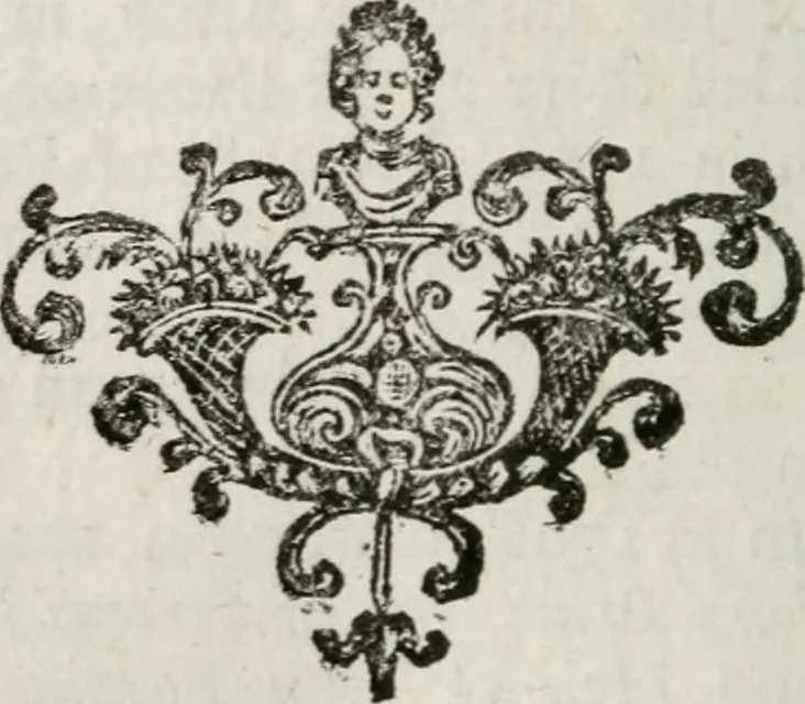 An illustration from The peerage of England : containing a genealogical and historical account of all the peers of England ... : collected from records, old wills, authentick manuscripts, our most approv'd historians, and other authorities, 1735, leaf 169