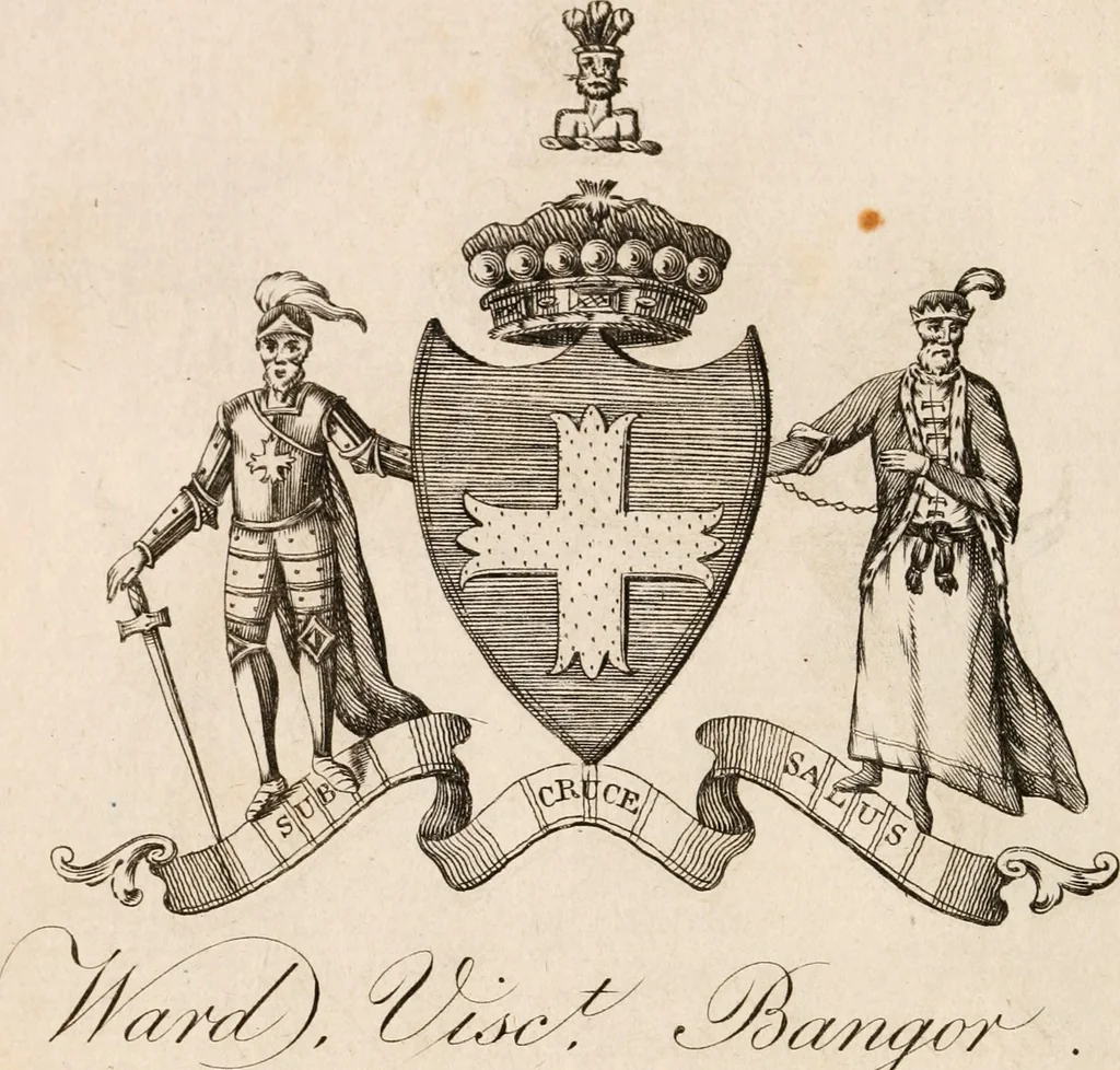 An illustration from The peerage of Ireland : or, A genealogical history of the present nobility of that kingdom, 1789, leaf 15