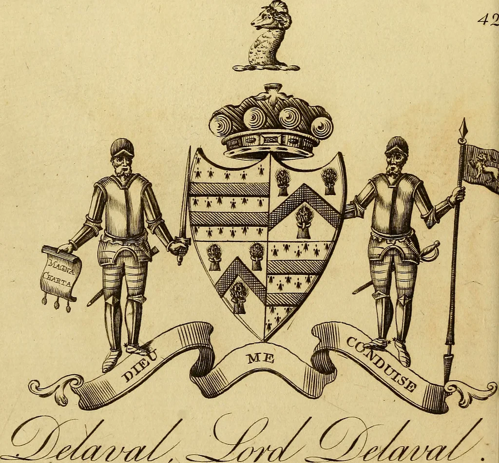 An illustration from The peerage of Ireland : or, A genealogical history of the present nobility of that kingdom, 1789, leaf 43