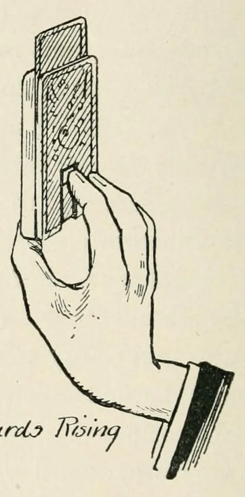 An illustration from Peerless prestidigitation : being a collection of entirely new ideas and effects in the fascinating art of modern magic, 1910, leaf 14