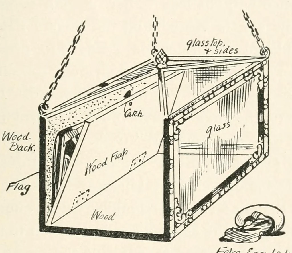 An illustration from Peerless prestidigitation : being a collection of entirely new ideas and effects in the fascinating art of modern magic, 1910, leaf 25