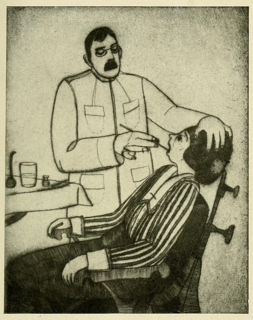 An illustration from Peggy Bacon, 1922, leaf 29