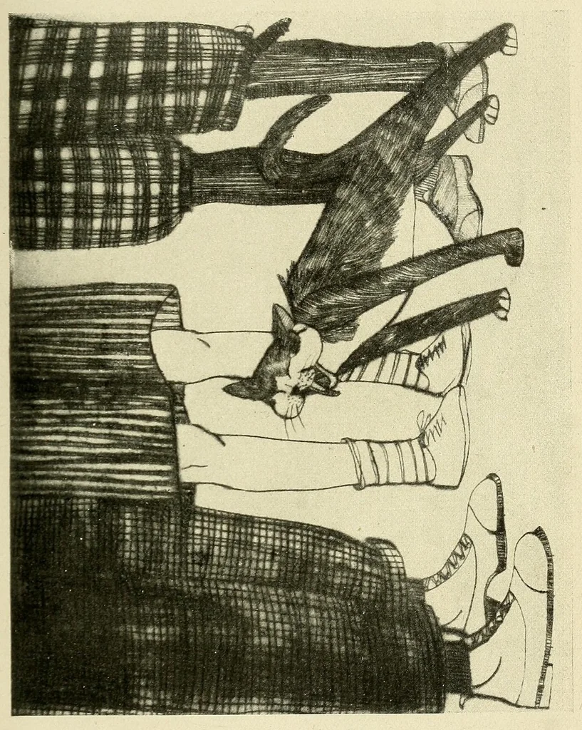 An illustration from Peggy Bacon, 1922, leaf 31