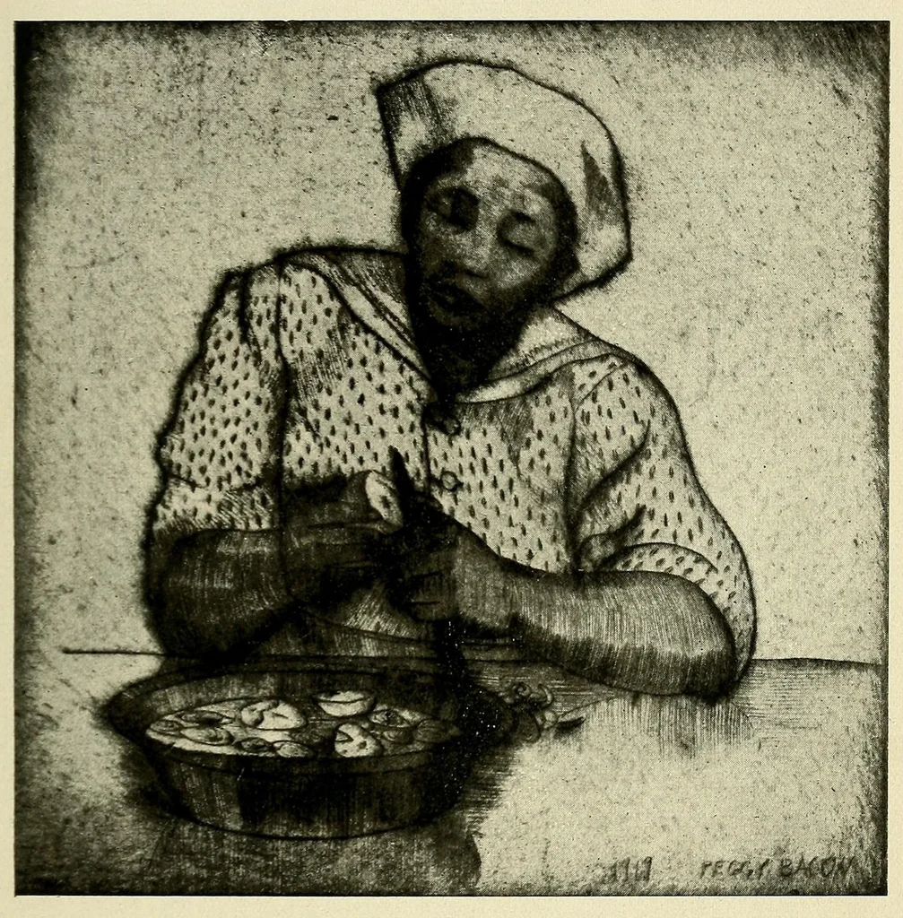 An illustration from Peggy Bacon, 1922, leaf 35