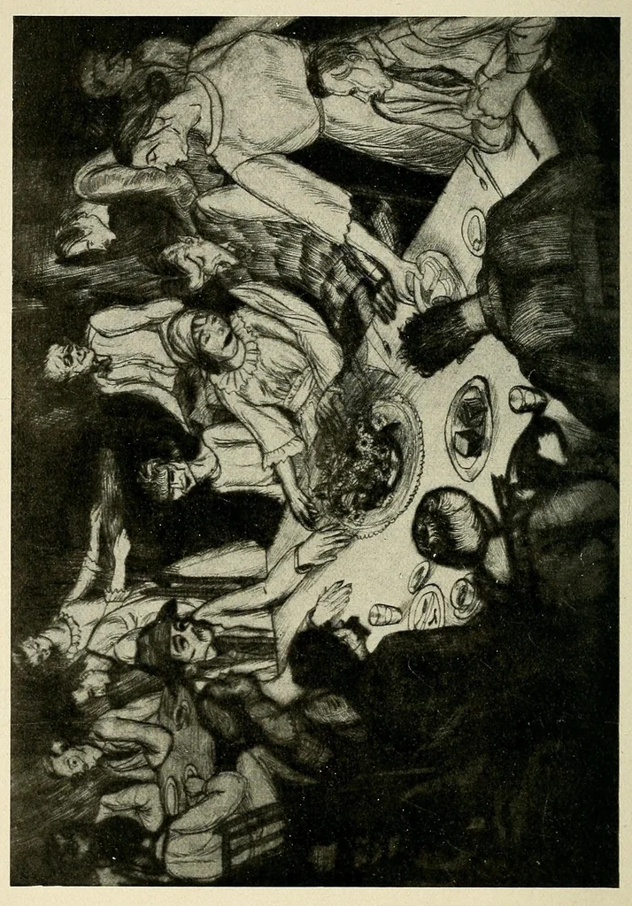An illustration from Peggy Bacon, 1922, leaf 38