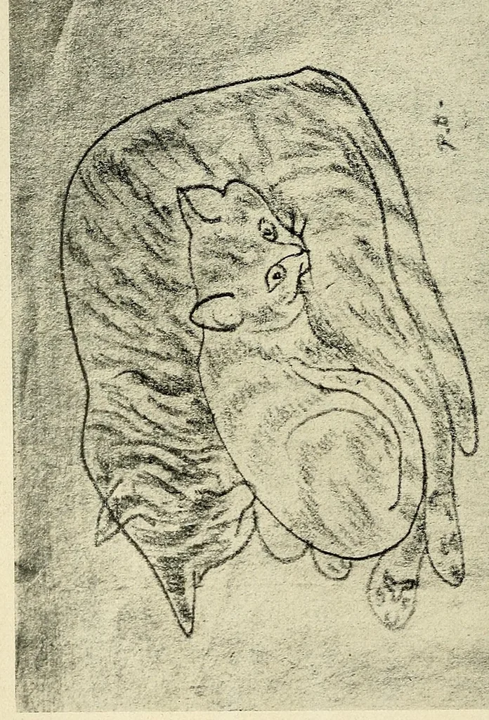 An illustration from Peggy Bacon, 1922, leaf 44