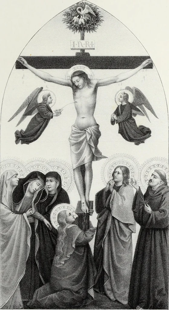 An illustration from Peintres primitifs; collection de tableaux rapportee d'Italie et publiee par le chevalier Artaud de Montor.., 1843, leaf 126