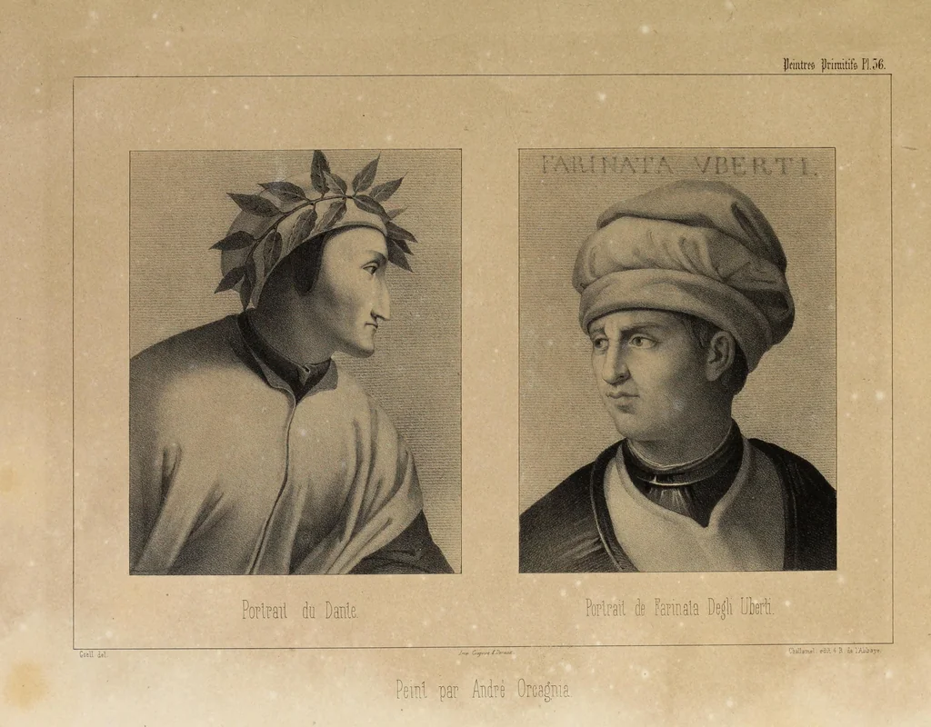 An illustration from Peintres primitifs; collection de tableaux rapportee d'Italie et publiee par le chevalier Artaud de Montor.., 1843, leaf 136