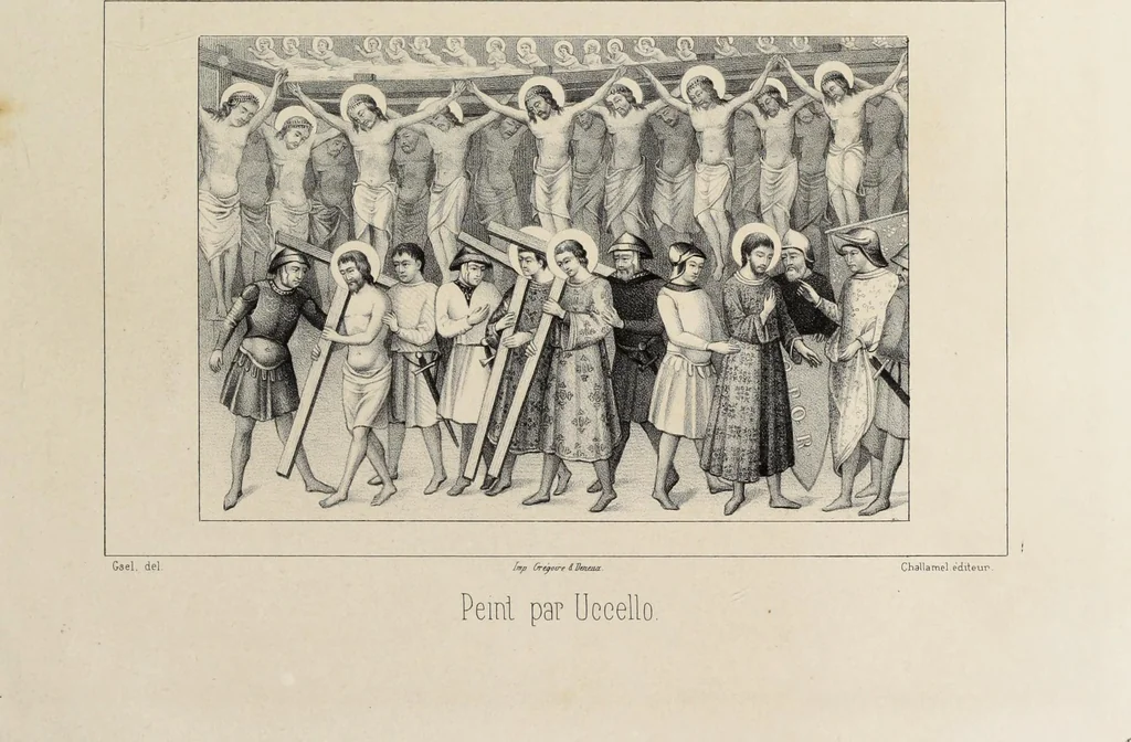 An illustration from Peintres primitifs; collection de tableaux rapportee d'Italie et publiee par le chevalier Artaud de Montor.., 1843, leaf 152