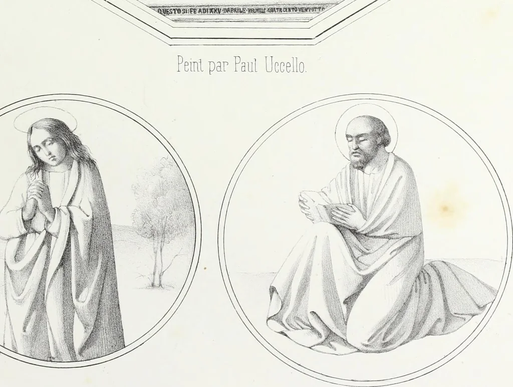 An illustration from Peintres primitifs; collection de tableaux rapportee d'Italie et publiee par le chevalier Artaud de Montor.., 1843, leaf 160