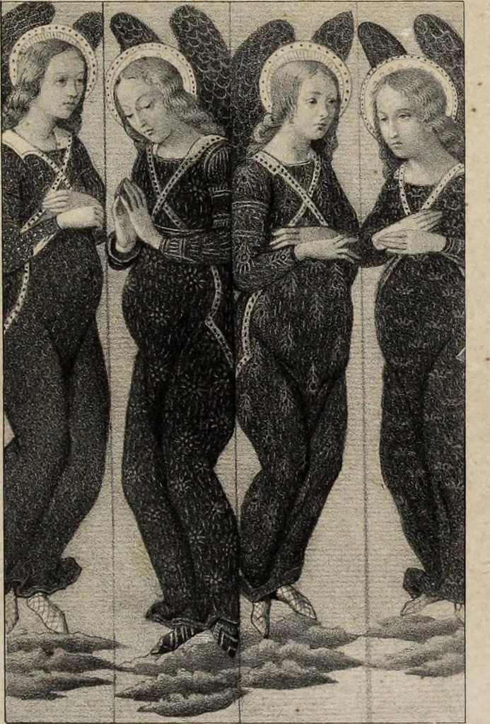 An illustration from Peintres primitifs; collection de tableaux rapportee d'Italie et publiee par le chevalier Artaud de Montor.., 1843, leaf 162