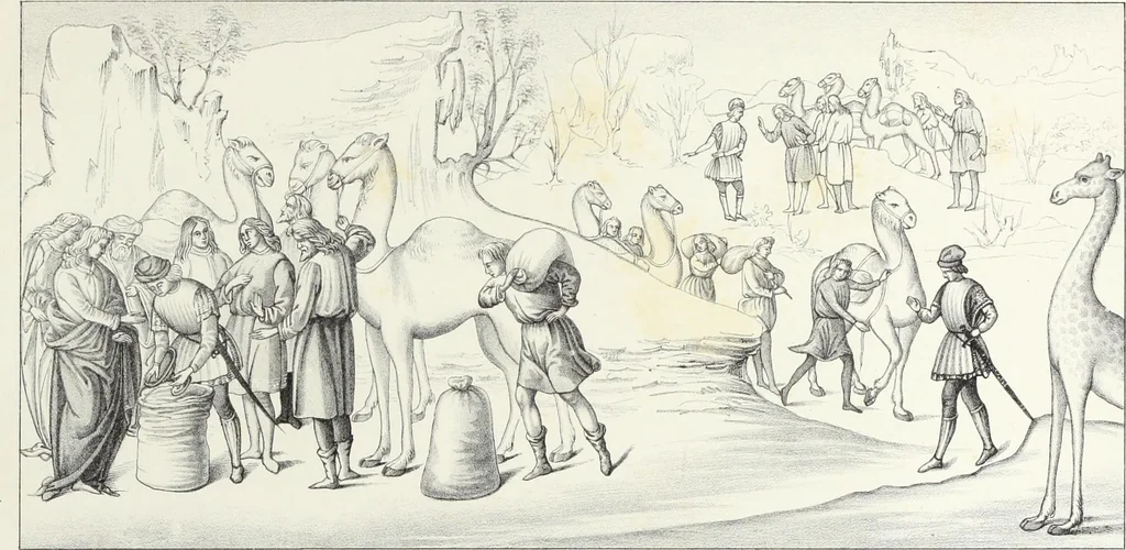 An illustration from Peintres primitifs; collection de tableaux rapportee d'Italie et publiee par le chevalier Artaud de Montor.., 1843, leaf 168