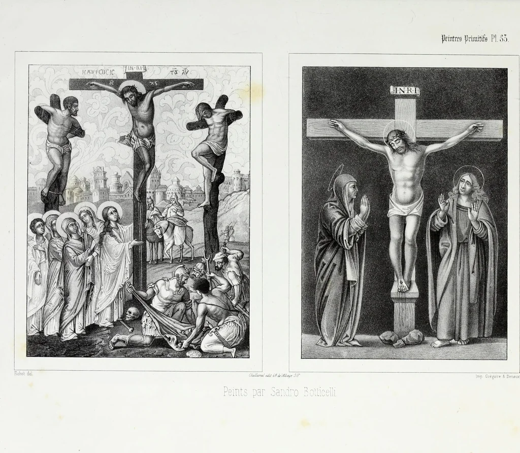 An illustration from Peintres primitifs; collection de tableaux rapportee d'Italie et publiee par le chevalier Artaud de Montor.., 1843, leaf 170