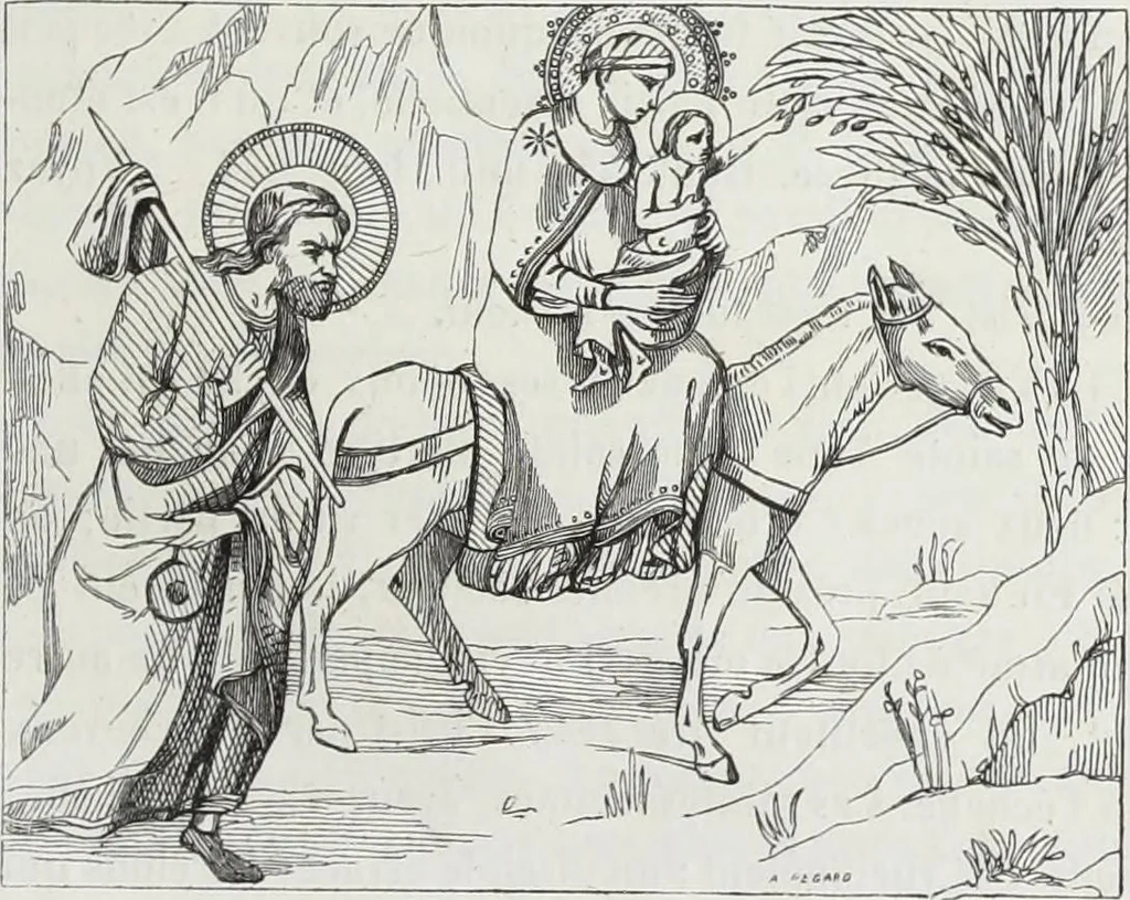 An illustration from Peintres primitifs; collection de tableaux rapportee d'Italie et publiee par le chevalier Artaud de Montor.., 1843, leaf 40
