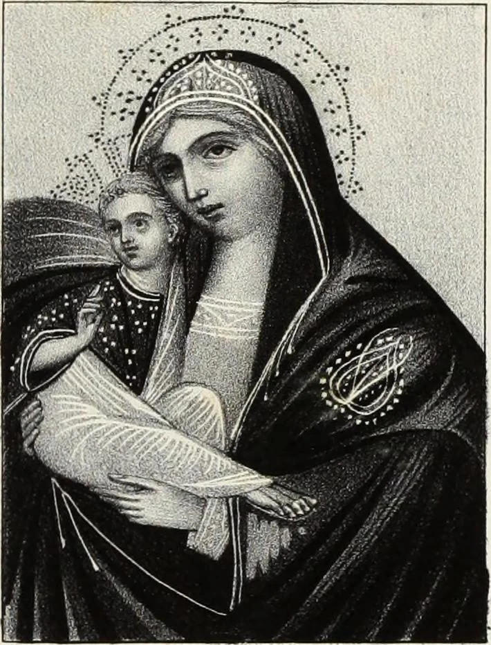An illustration from Peintres primitifs; collection de tableaux rapportee d'Italie et publiee par le chevalier Artaud de Montor.., 1843, leaf 70