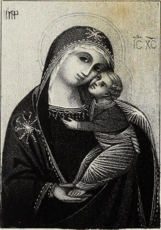 An illustration from Peintres primitifs; collection de tableaux rapportee d'Italie et publiee par le chevalier Artaud de Montor.., 1843, leaf 70