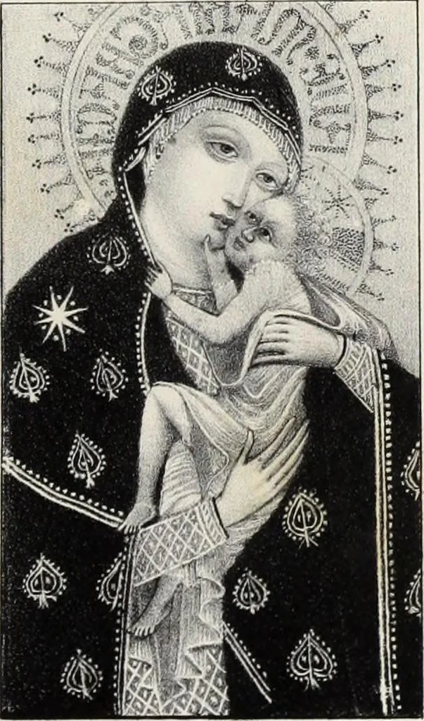 An illustration from Peintres primitifs; collection de tableaux rapportee d'Italie et publiee par le chevalier Artaud de Montor.., 1843, leaf 70