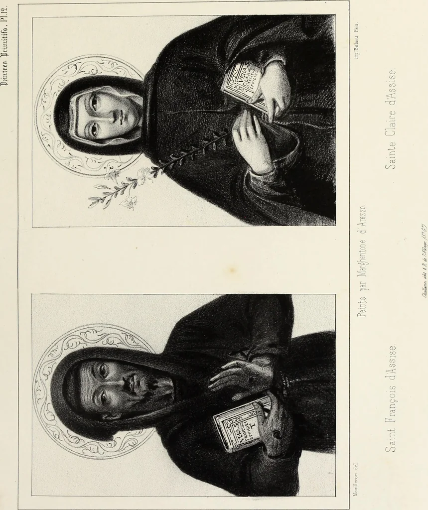 An illustration from Peintres primitifs; collection de tableaux rapportee d'Italie et publiee par le chevalier Artaud de Montor.., 1843, leaf 88