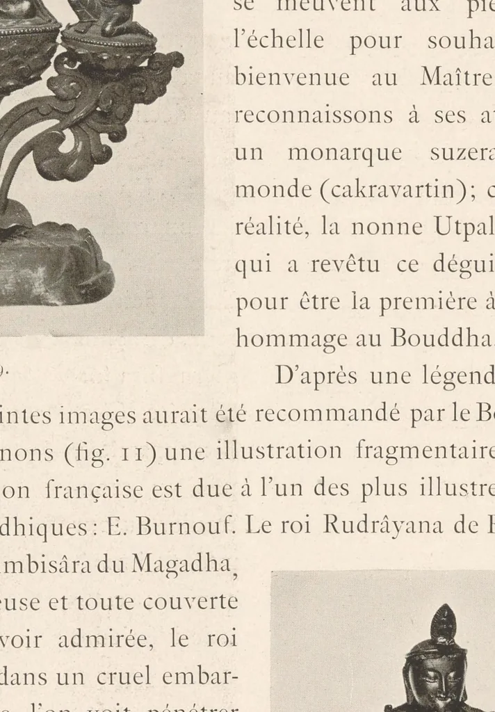 An illustration from La peinture chinoise et l'art bouddhique tibétain au Musée Guimet, 1912, leaf 12