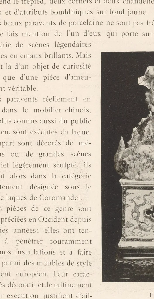 An illustration from La peinture chinoise et l'art bouddhique tibétain au Musée Guimet, 1912, leaf 27