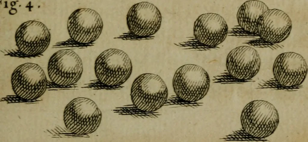 An illustration from Cours de peinture par principes, 1708, leaf 394