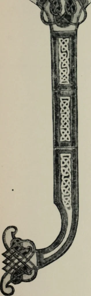 An illustration from Peintures et initiales de la première [et seconde] Bible de Charles le Chauve, 1911, leaf 64