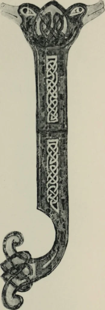 An illustration from Peintures et initiales de la première [et seconde] Bible de Charles le Chauve, 1911, leaf 64