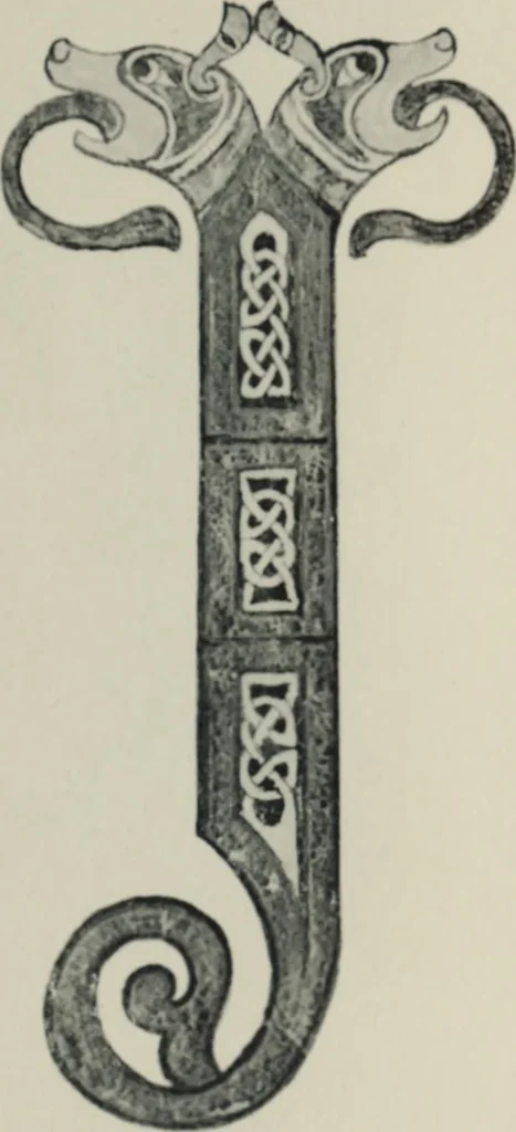 An illustration from Peintures et initiales de la première [et seconde] Bible de Charles le Chauve, 1911, leaf 70