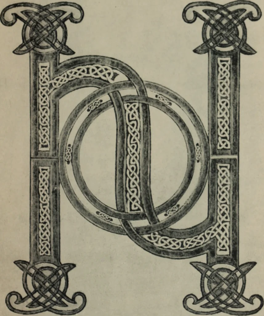 An illustration from Peintures et initiales de la première [et seconde] Bible de Charles le Chauve, 1911, leaf 80