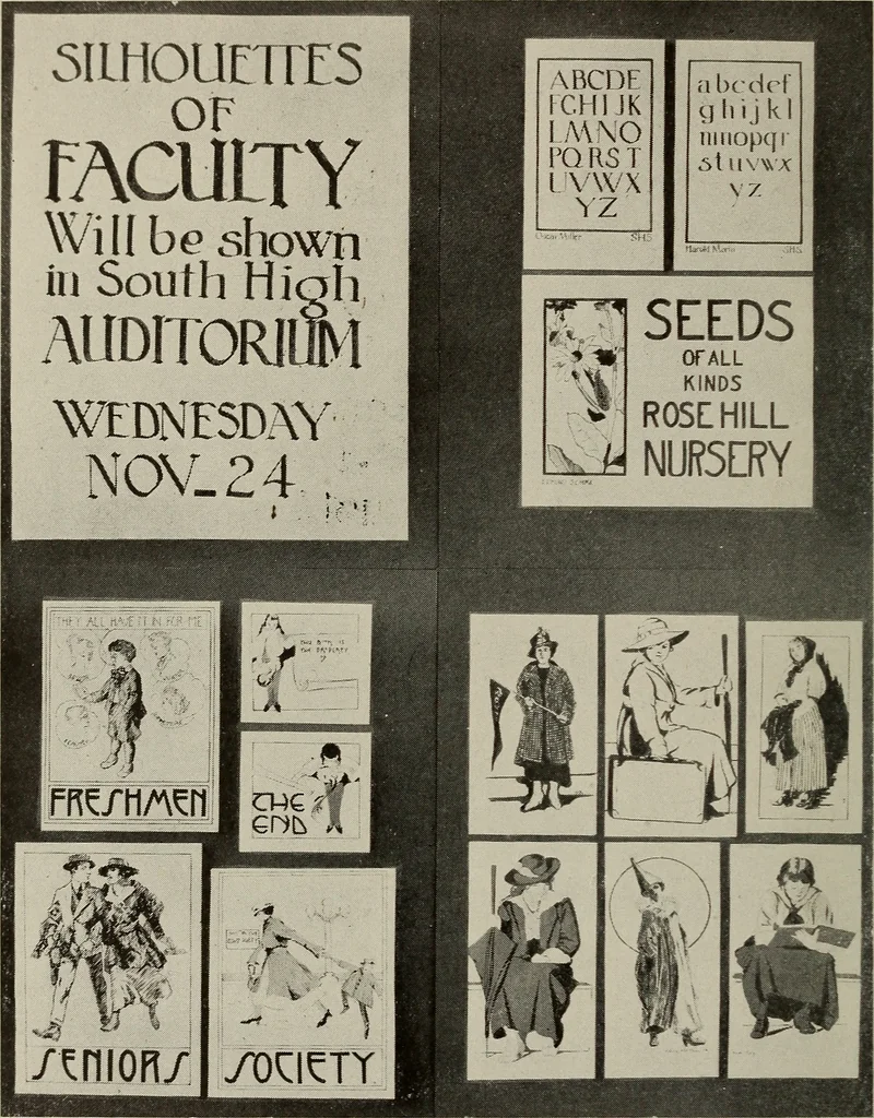 An illustration from Pencil and brush. Art in the Minneapolis schools .., 1916, leaf 25