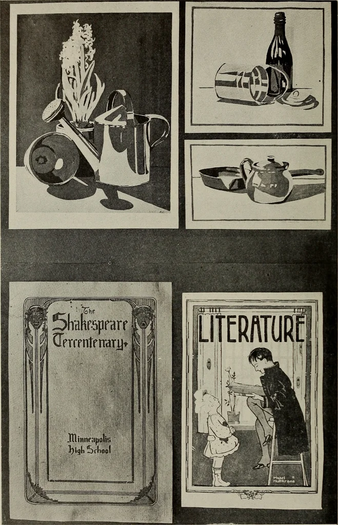 An illustration from Pencil and brush. Art in the Minneapolis schools .., 1916, leaf 31