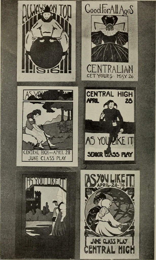 An illustration from Pencil and brush. Art in the Minneapolis schools .., 1916, leaf 35