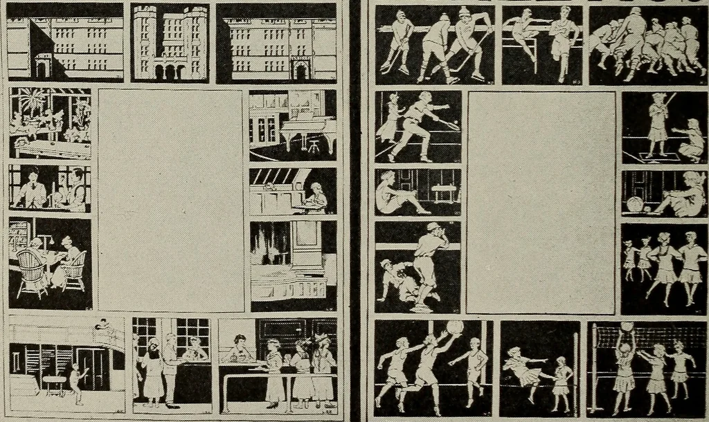 An illustration from Pencil and brush. Art in the Minneapolis schools .., 1916, leaf 43