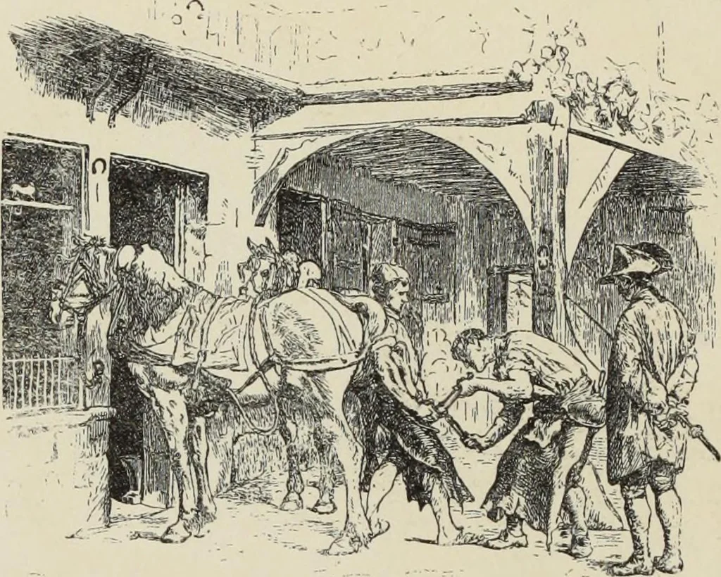 An illustration from Pen drawing and pen draughtsmen : their work and their methods : a study of the art today with technical suggestions, 1920, leaf 111