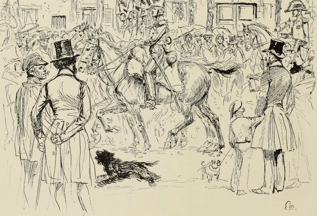 An illustration from Pen drawing and pen draughtsmen : their work and their methods : a study of the art today with technical suggestions, 1920, leaf 113