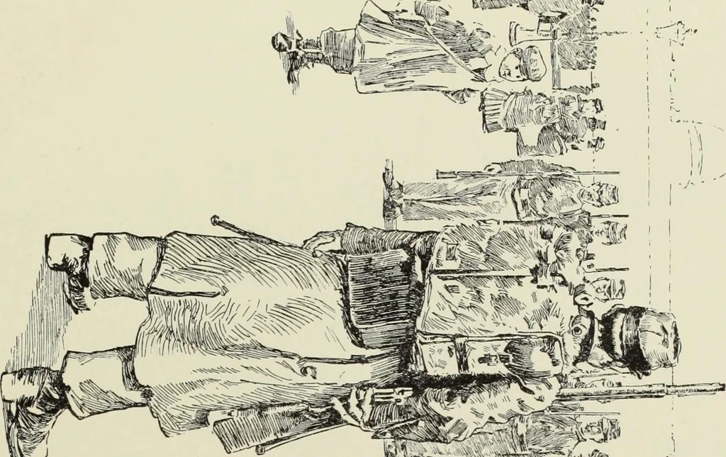 An illustration from Pen drawing and pen draughtsmen : their work and their methods : a study of the art today with technical suggestions, 1920, leaf 118