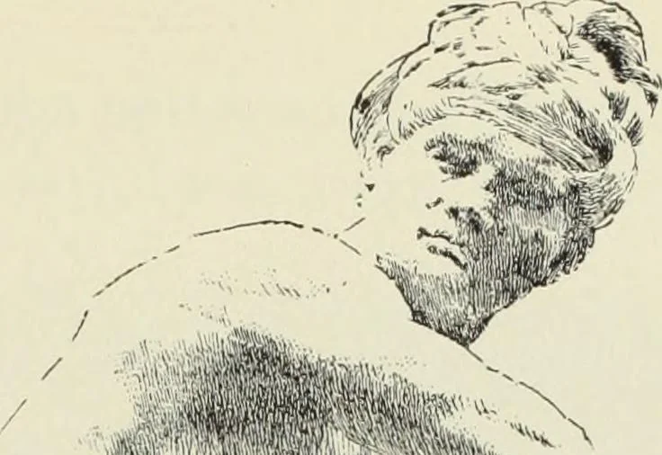 An illustration from Pen drawing and pen draughtsmen : their work and their methods : a study of the art today with technical suggestions, 1920, leaf 128