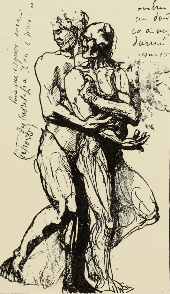 An illustration from Pen drawing and pen draughtsmen : their work and their methods : a study of the art today with technical suggestions, 1920, leaf 132