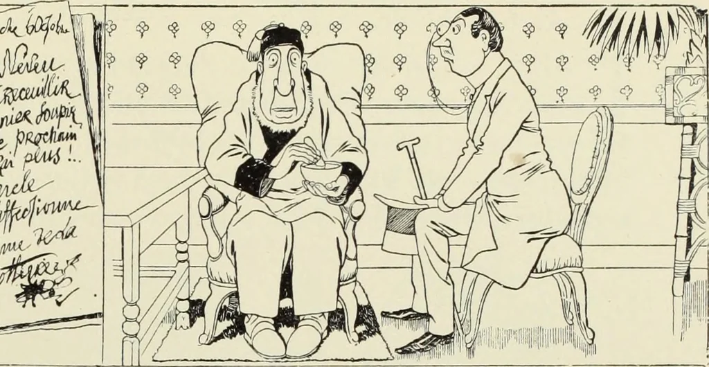 An illustration from Pen drawing and pen draughtsmen : their work and their methods : a study of the art today with technical suggestions, 1920, leaf 134