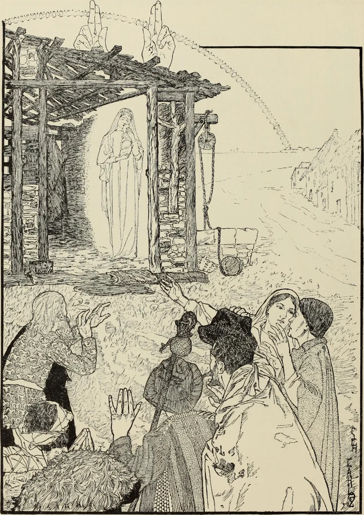 An illustration from Pen drawing and pen draughtsmen : their work and their methods : a study of the art today with technical suggestions, 1920, leaf 139
