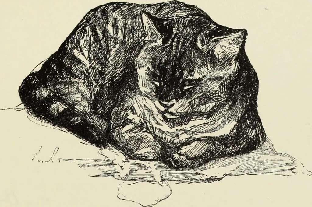 An illustration from Pen drawing and pen draughtsmen : their work and their methods : a study of the art today with technical suggestions, 1920, leaf 146