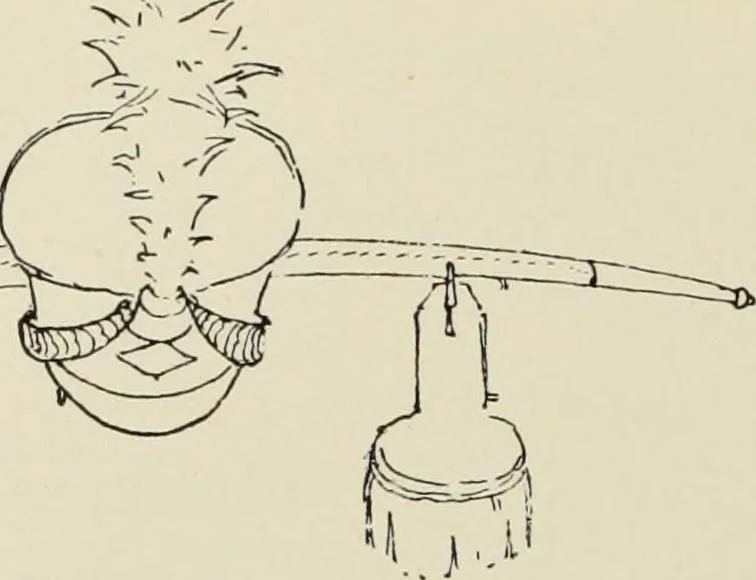 An illustration from Pen drawing and pen draughtsmen : their work and their methods : a study of the art today with technical suggestions, 1920, leaf 151